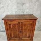 Antieke Kast Dressoir Eikenhout 19E Eeuws 115X114 Cm thumbnail 12