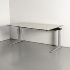 Ahrend Essa Elektrisch Bureau, Wing, Zandmelee Blad, 180 X 80/90 Cm, Hoogte Instelbaar Onderstel, thumbnail 2