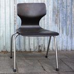 Industriele Vintage Flototto Pagholz Kinder Stoelen thumbnail 9