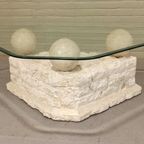 Vintage Postmodern Magnussen Ponte Steen Salontafel thumbnail 2