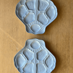 Rare 60S Vintage French Oyster Plates thumbnail 5