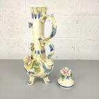 Grote Capodimonte Vaas thumbnail 7