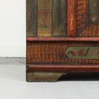 Antieke Beschilderde Bruidskast 1830 thumbnail 13