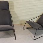 Set Van 2 Vintage Carl Ojerstam Villstad Fauteuils thumbnail 5