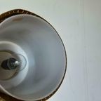 Mooie Vintage Messing Hanglamp Uit Denemarken thumbnail 9