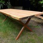 Prachtige Boomstam Tuinbank 220 Cm thumbnail 25