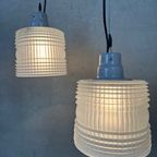 Vintage Industriële Hanglamp – Europhane (mat Glas) thumbnail 11