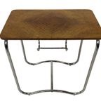 Vintage Art Deco / Bauhaus Stijl Bijzettafel Sidetable 60's thumbnail 3