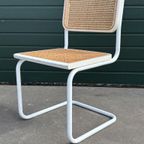 Set Van 4 Cesca Stoelen In Wit Eetkamerstoelen Design thumbnail 16