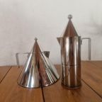 Alessi Conico Perculator & Theepot Memphis Stijl thumbnail 3