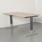 Aspa Bureau, Bladkleur Naar Keuze, 180 X 80Cm, Hoogte Instelbaar Onderstel thumbnail 2