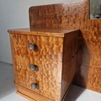 Art Deco Kaptafel Opmaak Tafel Make Up Design thumbnail 4