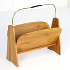 Vintage Lectuurbak 'wood' Tijdschriftenrek thumbnail 8