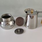Vintage Postmoderne Gb Kitty Oro Guido Bergna Mokka Pot thumbnail 9