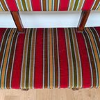 Antieke Vintage Franse Eikenhouten Bank, Halbank Eetkamerbank thumbnail 11