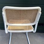 Set Van 4 Cesca Stoelen In Wit Eetkamerstoelen Design thumbnail 13