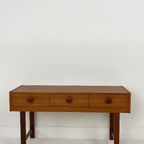 Zweeds Vintage Teak Fineren Ladekast Feres thumbnail 5
