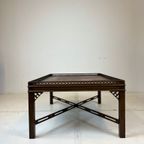 Mahonie Chinese Chippendale Stijl Cocktailtafel thumbnail 5