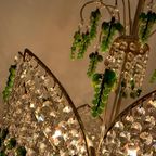 Vintage Groene Druiven Murano Kroonluchter Hanglamp thumbnail 2