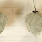 Set Van 2 Glycine Glazen Petal Hanglampen, Spiridon Deco thumbnail 5