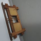 Art Nouveau Wall Coat Rack With Tiles thumbnail 17