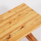 Small Solid Pine Bench-Coffee Table From 1980’S, Sweden thumbnail 10