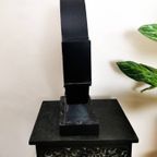 Retro Lamp Verlicht Bord Lichtbak ''Way Out & Welcome'' Yvonne Kwakkel thumbnail 4