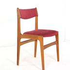 Set 4 Erik Buch Model 89 Stoelen Eetkamerstoelen 'tjele' Vintage thumbnail 19