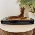 Boxer Hond Asbak - Art Deco - Terracotta thumbnail 8