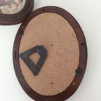 4x Mooie Houten Ovale Foto Lijsten Met Foto Vervangbare Functie thumbnail 3