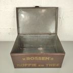 Grote Blikken Doos V.Rossem'S Koffie En Thee thumbnail 7
