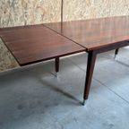 Scandinavische Vintage Uitschuifbare Eettafel Uit 1960 thumbnail 11