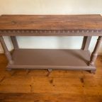 Sidetable Side Table Wandtafel Muurtafel Antiek 1850 thumbnail 8