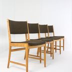 Set 4 Kai Lyngfeldt Larsen Voor Soren Willasden Stoelen Vintage thumbnail 18