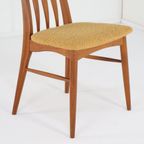 Set 6 Niels Koefoed Model Eva Stoelen Eetkamerstoelen 'lindeskovs' Vintage thumbnail 3