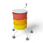 2x Vintage IKEA Trolley Ps Klyftig, Design Maria Hedensjö thumbnail 3