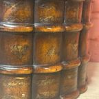 Decoratieve Massief Houten Papiermand In Boekvorm thumbnail 4