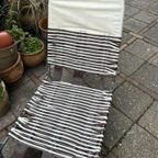 Vintage Opvouwbare Lounge Stoel Zwembad Vinyl thumbnail 5