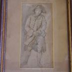 Tekening Van Een Soldaat Van C. Jacquand, Gedateerd 1832 thumbnail 3
