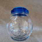 Vintage Snoeppot Pasabahce Beer Snoep Pot Opberg Pot Keuken thumbnail 3