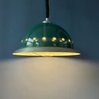 Grote Groene Dijkstra Space Age 'Dome' Schotel Hanglamp thumbnail 2