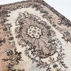 Bruin En Roze Vintage Yuruk Vloerkleed 112 X 207 Cm thumbnail 2