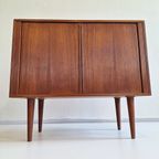 Tambour Sliding Door Cabinet By Kai Kristiansen thumbnail 2