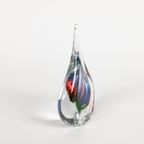 Leerdam Glas - Paperweight - Druppel - Gekleurd Glas - 2000 thumbnail 4