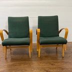 Set Van 2 Vintage Stoelen Frantisek Jirak thumbnail 2