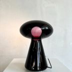 Rare Glass Table Lamp L423 By Michael Red For Vistosi, 1970 thumbnail 5