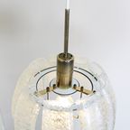 Vintage Hanglamp Doria - Jaren '70, Iceglass thumbnail 8