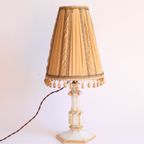 Opaline Glass Table Lamp, 1920S thumbnail 6