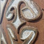 Zeer Groot Asmat Houten Oorlogs Schild (Papoea-Nieuw-Guinea) H:186Cm Papua New Guinea Aboriginal Art thumbnail 15