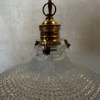 Vintage Holophane Hanglamp – Glas thumbnail 5